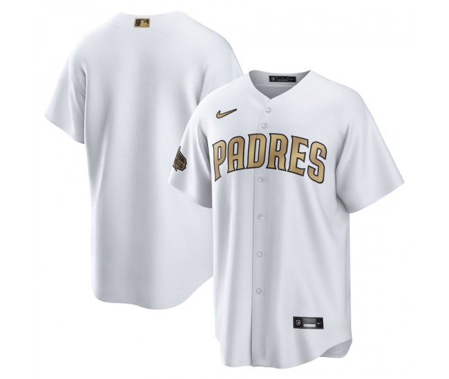 San Diego Padres Men's Nike White 2022 MLB All-Star Game Replica Blank Jersey