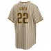 San Diego Padres Juan Soto Men's Nike Tan/Brown Alternate Replica Player Jersey