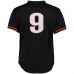 San Francisco Giants Matt Williams Men's Mitchell & Ness Black Cooperstown Mesh Batting Practice Jersey