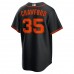 San Francisco Giants Brandon Crawford Men's Nike Black Alternate Replica Player Name Jersey