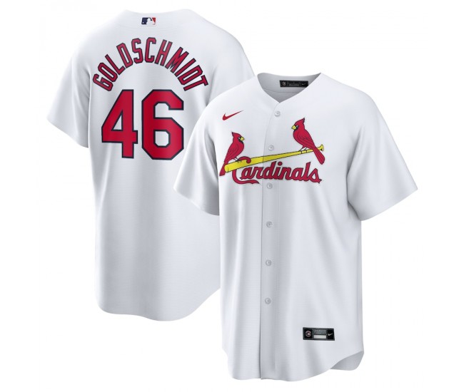 St. Louis Cardinals Paul Goldschmidt Men's Nike White Home Replica Player Name Jersey