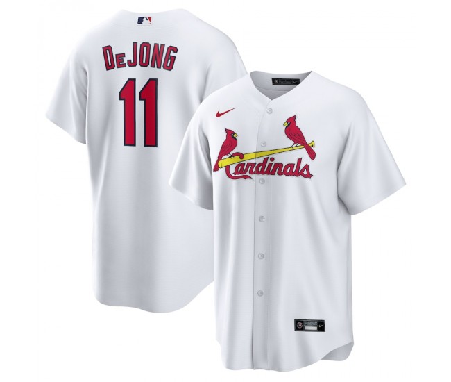 St. Louis Cardinals Paul DeJong Men's Nike White Home Official Replica Player Jersey