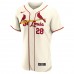 St. Louis Cardinals Nolan Arenado Men's Nike Cream Alternate Authentic Player Jersey