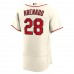 St. Louis Cardinals Nolan Arenado Men's Nike Cream Alternate Authentic Player Jersey