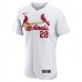 St. Louis Cardinals Nolan Arenado Men's Nike White Home Authentic Player Jersey