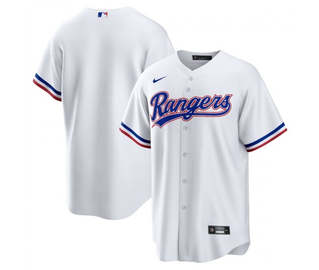 Texas Rangers Men's Nike White Home Replica Team Jersey