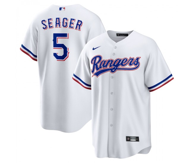 Texas Rangers Corey Seager Men's Nike White Home Replica Player Jersey