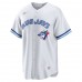 Toronto Blue Jays Joe Carter Men's Nike White Home Cooperstown Collection Player Jersey