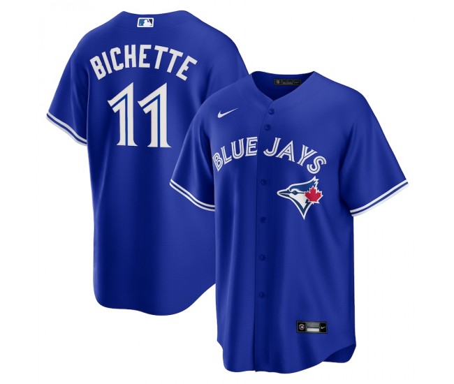 Toronto Blue Jays Bo Bichette Men's Nike Royal Alternate Replica Player Name Jersey