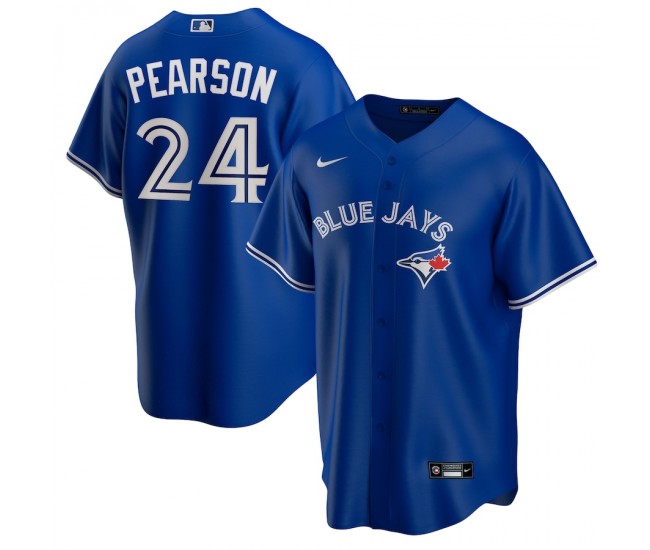 Toronto Blue Jays Nate Pearson Men's Nike Royal Replica Player Name Jersey