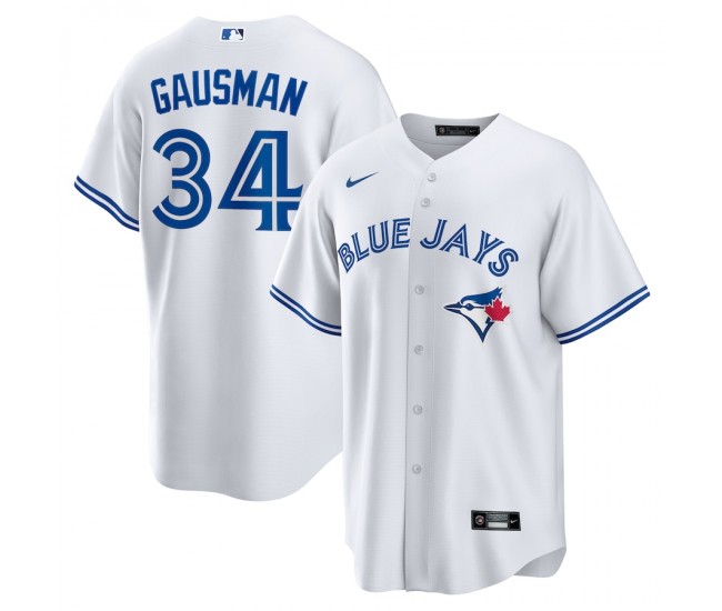 Toronto Blue Jays Kevin Gausman Men's Nike White Home Replica Player Jersey