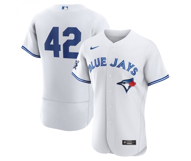 Toronto Blue Jays Jackie Robinson Men's Nike White Authentic Player Jersey