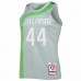 Atlanta Hawks Pete Maravich Silver Men's Mitchell & Ness 75th Anniversary 1971-72 Hardwood Classics Swingman Jersey