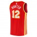 Atlanta Hawks De'Andre Hunter Men's Fanatics Branded Red 2021/22 Fast Break Replica Jersey - Icon Edition