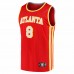 Atlanta Hawks Justin Holiday Men's Fanatics Branded Red Fast Break Replica Jersey - Icon Edition