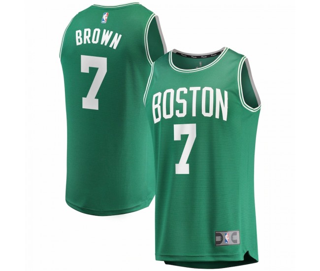 Boston Celtics Jaylen Brown Men's Fanatics Branded Kelly Green Fast Break Replica Jersey - Icon Edition