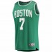 Boston Celtics Jaylen Brown Men's Fanatics Branded Kelly Green Fast Break Replica Jersey - Icon Edition