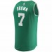 Boston Celtics Jaylen Brown Men's Fanatics Branded Kelly Green Fast Break Replica Jersey - Icon Edition