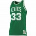 Boston Celtics Larry Bird Men's Mitchell & Ness Kelly Green Big & Tall Hardwood Classics Jersey