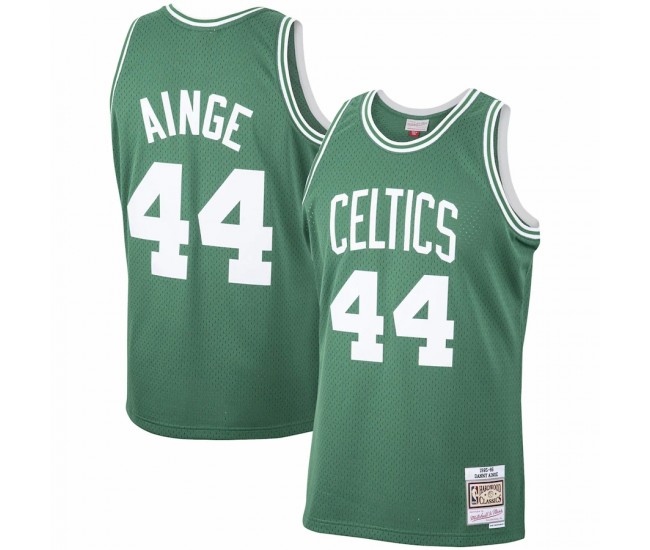 Boston Celtics Danny Ainge Men's Mitchell & Ness Kelly Green 1985-86 Hardwood Classics Swingman Player Jersey