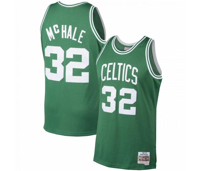 Boston Celtics Kevin McHale Men's Mitchell & Ness Kelly Green 1985-86 Hardwood Classics Swingman Player Jersey