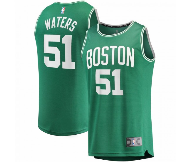 Boston Celtics Tremont Waters Men's Fanatics Branded Kelly Green Fast Break Replica Player Jersey - Icon Edition