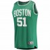 Boston Celtics Tremont Waters Men's Fanatics Branded Kelly Green Fast Break Replica Player Jersey - Icon Edition