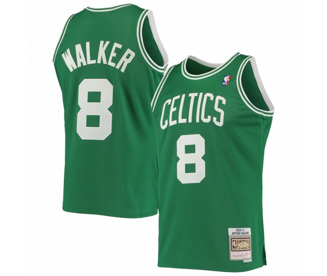 Boston Celtics Antoine Walker Men's Mitchell & Ness Kelly Green Hardwood Classics Swingman Jersey