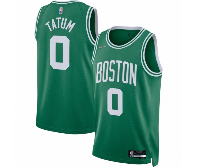 Boston Celtics Jayson Tatum Men's Nike Kelly Green 2021/22 Diamond Swingman Jersey - Icon Edition