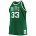 Boston Celtics Larry Bird Men's Mitchell & Ness Kelly Green Big & Tall 1985-86 NBA 75th Anniversary Diamond Swingman Jersey