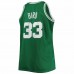 Boston Celtics Larry Bird Men's Mitchell & Ness Kelly Green Big & Tall 1985-86 NBA 75th Anniversary Diamond Swingman Jersey