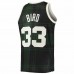 Boston Celtics Larry Bird Men's Mitchell & Ness Black 1985-86 Hardwood Classics Uninterrupted Swingman Jersey