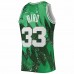 Boston Celtics Larry Bird Men's Mitchell & Ness Kelly Green Hardwood Classics 1985-86 Hyper Hoops Swingman Jersey