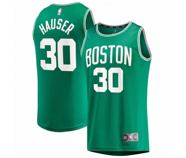 Boston Celtics Sam Hauser Men's Fanatics Branded Kelly Green 2021/22 Fast Break Replica Jersey - Icon Edition