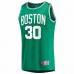 Boston Celtics Sam Hauser Men's Fanatics Branded Kelly Green 2021/22 Fast Break Replica Jersey - Icon Edition