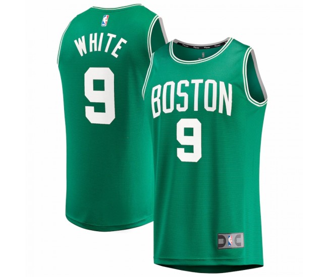 Boston Celtics Derrick White Men's Fanatics Branded Kelly Green 2021/22 Fast Break Replica Jersey - Icon Edition