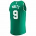 Boston Celtics Derrick White Men's Fanatics Branded Kelly Green 2021/22 Fast Break Replica Jersey - Icon Edition