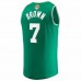 Boston Celtics Jaylen Brown Men's Fanatics Branded Kelly Green 2022 NBA Finals Fast Break Replica Player Jersey - Icon Edition