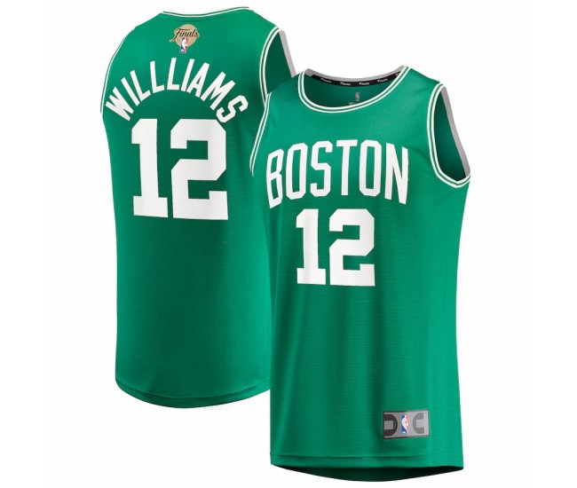 Boston Celtics Grant Williams Men's Fanatics Branded Kelly Green 2022 NBA Finals Fast Break Replica Player Jersey - Icon Edition