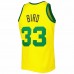 Boston Celtics Larry Bird Men's Mitchell & Ness Gold 1985-86 Hardwood Classics Reload 3.0 Swingman Jersey