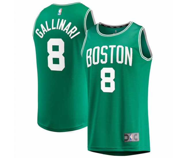 Boston Celtics Danilo Gallinari Men's Fanatics Branded Kelly Green Fast Break Replica Jersey - Icon Edition