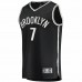 Brooklyn Nets Kevin Durant Men's Fanatics Branded Black 2019/20 Fast Break Replica Jersey - Icon Edition