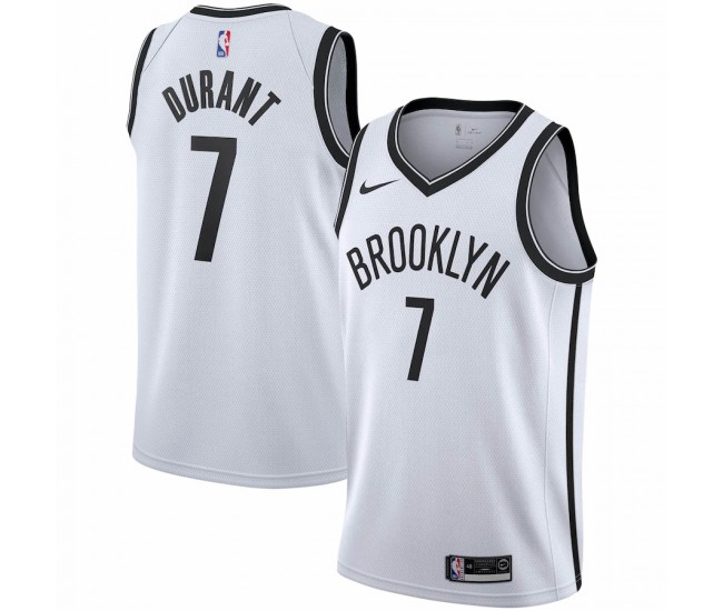 Brooklyn Nets Kevin Durant Men's Nike White 2019/2020 Swingman Jersey - Association Edition