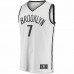 Brooklyn Nets Kevin Durant Men's Fanatics Branded White 2019 Fast Break Player Movement Jersey - Association Edition