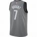 Brooklyn Nets Kevin Durant Men's Jordan Brand Gray 2020/21 Swingman Jersey - Statement Edition