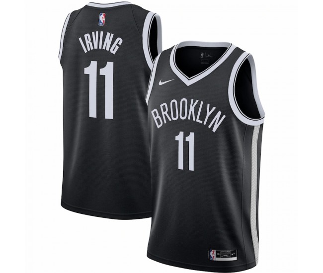 Brooklyn Nets Kyrie Irving Men's Nike Black 2020/21 Swingman Jersey - Icon Edition