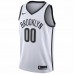 Brooklyn Nets Men's Nike White 2020/21 Swingman Custom Jersey - Association Edition