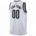 Brooklyn Nets Men's Nike White 2020/21 Swingman Custom Jersey - Association Edition