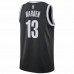 Brooklyn Nets James Harden Men's Nike Black 2020/21 Swingman Jersey - Icon Edition