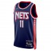 Brooklyn Nets Kyrie Irving Men's Nike Navy 2021/22 Swingman Jersey - City Edition